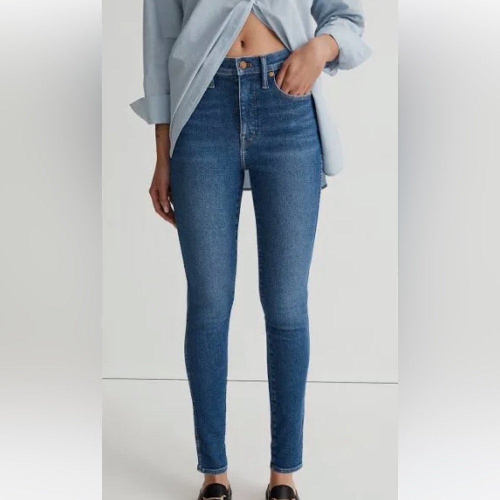 Madewell jeans high rise skinny size 26T - Picture 2 of 9